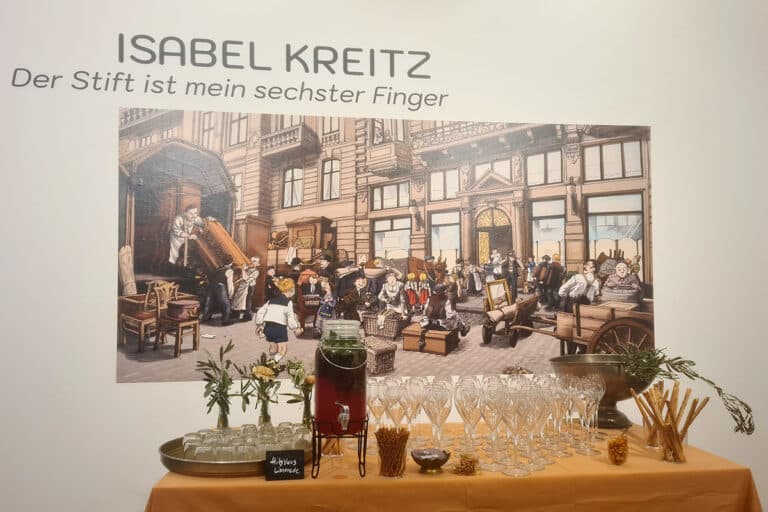 Eröffnung der Ausstellung „Der Stift ist mein sechster Finger“