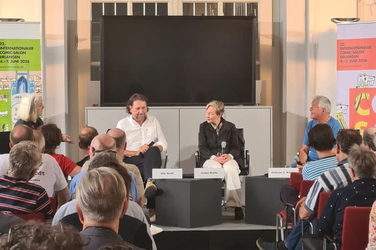Künstlerinnengespräch beim Internationalen Comic-Salon Erlangen